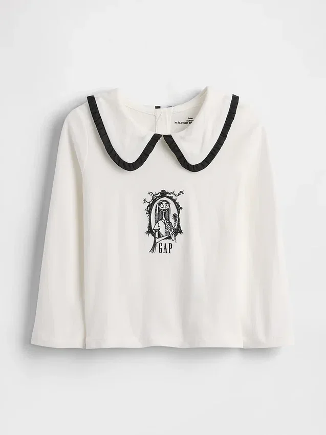 GAP × Disney "L'incubo prima di Natale" di Tim Burton - Top in stile marinaretto per Neonato & Bebè