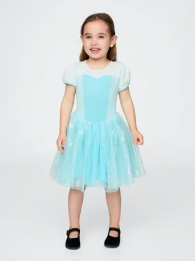 GAP × Disney Neonato & Bebè Abito da principessa Elsa in tulle
