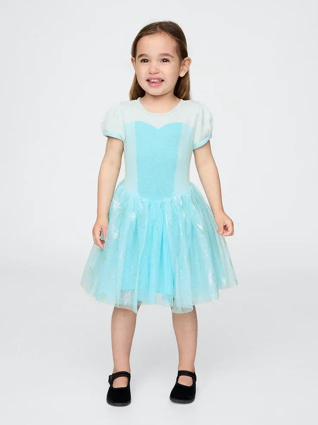GAP × Disney Neonato & Bebè Abito da principessa Elsa in tulle