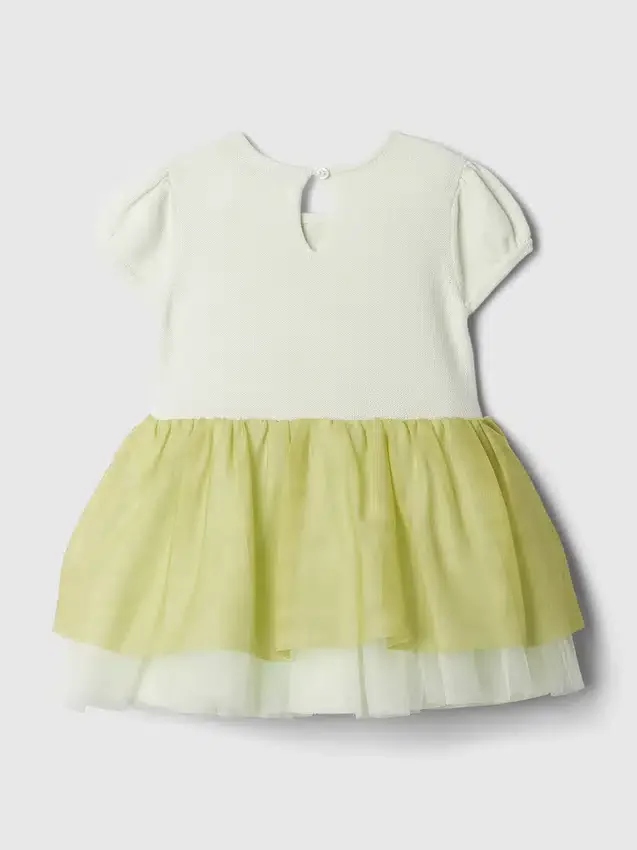Gap × Disney Neonato & Bebè: Abito in tulle con motivi della Principessa Tiana