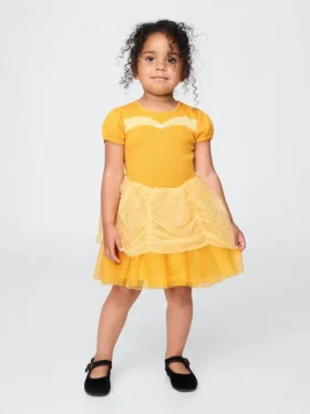 GAP × Disney Neonato & Bebè Abito in tulle da principessa Belle