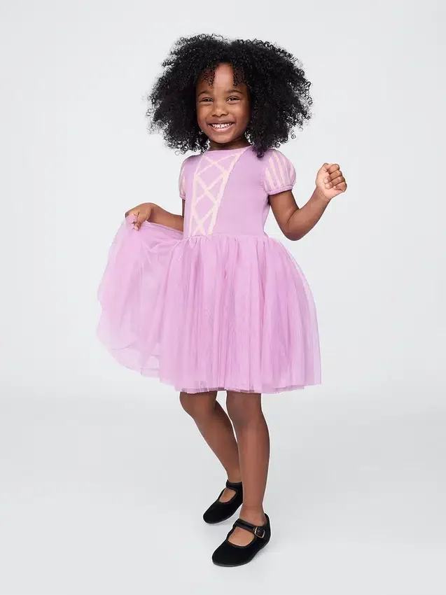 GAP × Disney Neonato & Bebè Abito in tulle Rapunzel