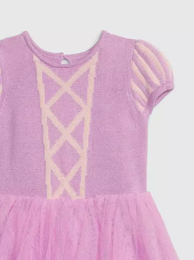 GAP × Disney Neonato & Bebè Abito in tulle Rapunzel
