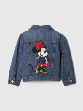 GAP × Disney Neonato & Bebè Giacca in denim Icon Minnie Mouse