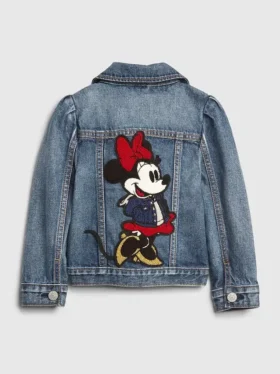 GAP × Disney Neonato & Bebè Giacca in denim Icon Minnie Mouse