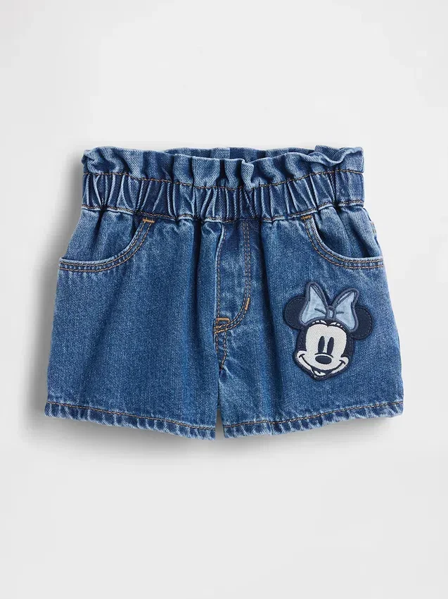 Gap × Disney Pantaloncini in denim Stride per Neonato & Bebè