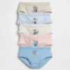 GAP × Disney Slip in cotone biologico elasticizzato per bambini piccoli (confezione da 5)