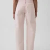 GAP × Hfr Low Rise Pink Baggy Barrel Jeans by Nicole Benefield Portfolio