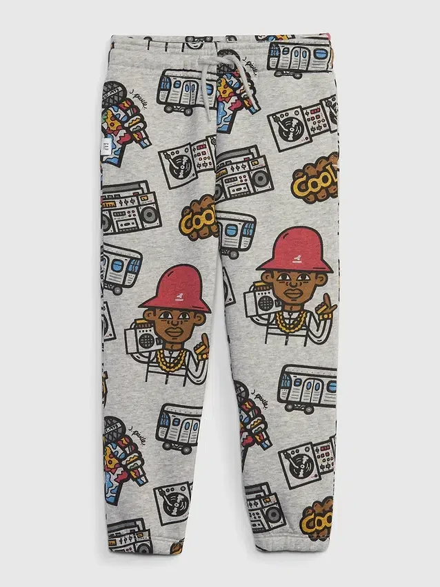 GAP × Rock the Bells Pantaloni da jogging con stampa per bambini piccoli