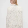 Gap × Summer Fridays Camicia da pigiama in flanella dal taglio ampio a pois