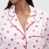 GAP × Summer Fridays Camicia da pigiama in popeline dal taglio morbido