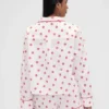 GAP × Summer Fridays Camicia da pigiama in popeline dal taglio morbido