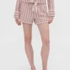 Gap × Summer Fridays Pantaloncini da pigiama in flanella a righe