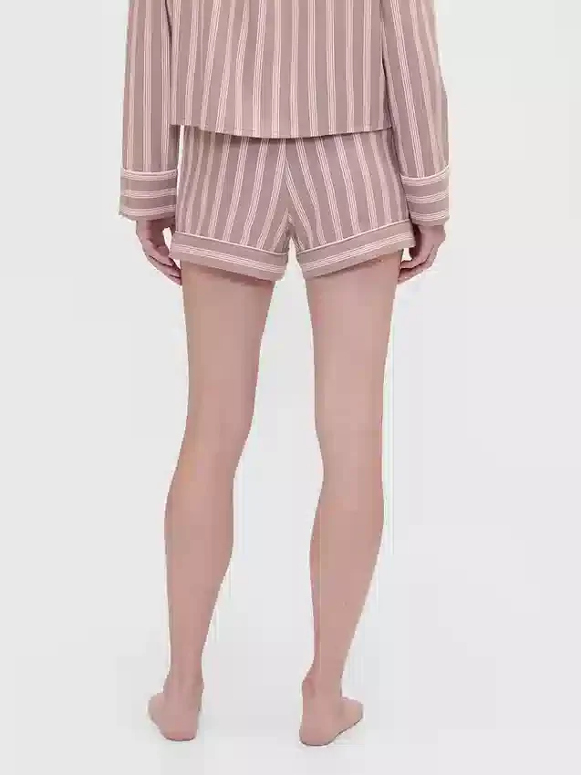 Gap × Summer Fridays Pantaloncini da pigiama in flanella a righe