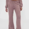 GAP × Summer Fridays Pantaloni a zampa in maglia a nido d’ape CashSoft