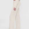 GAP × Summer Fridays Pantaloni a zampa in maglia a nido d’ape CashSoft
