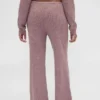GAP × Summer Fridays Pantaloni a zampa in maglia a nido d’ape CashSoft