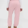 GAP × Summer Fridays Pantaloni da jogging in pile pesante con logo, vestibilità comoda