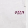GAP × Summer Fridays Pantaloni da jogging in pile pesante con logo, vestibilità comoda