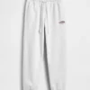 GAP × Summer Fridays Pantaloni da jogging in pile pesante con logo, vestibilità comoda