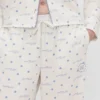 Gap × Summer Fridays Pantaloni da pigiama in flanella a pois dal taglio comodo