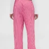 GAP × Summer Fridays Pantaloni da pigiama in popeline a righe dal taglio morbido
