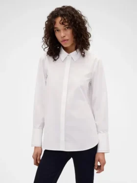 GAP × Victoria Beckham Camicia in popeline dal taglio morbido