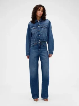 GAP × Victoria Beckham Giacca in denim corta dal taglio morbido