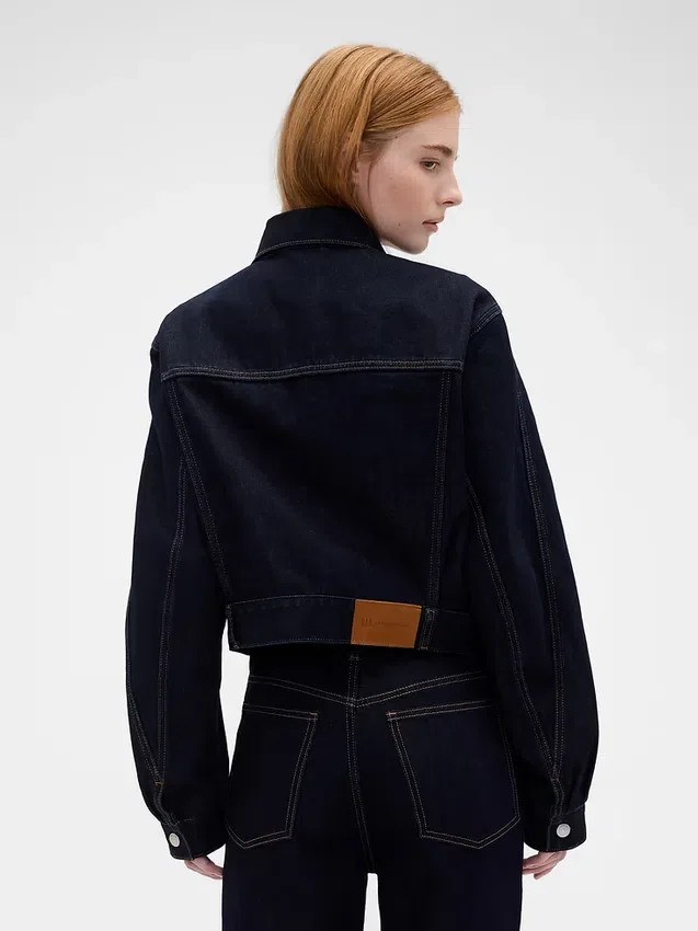 GAP × Victoria Beckham Giacca in denim corta dal taglio morbido