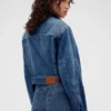 GAP × Victoria Beckham Giacca in denim corta dal taglio morbido