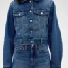 GAP × Victoria Beckham Giacca in denim corta dal taglio morbido