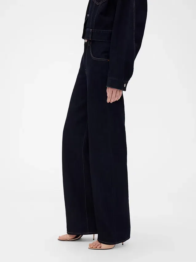 GAP × Victoria Beckham Jeans dritti a vita alta