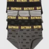 GapKids | Dc Slip in cotone biologico con Batman (confezione da 4)