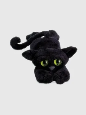 Gatti allampanati: Ziggy, gattino nero di peluche