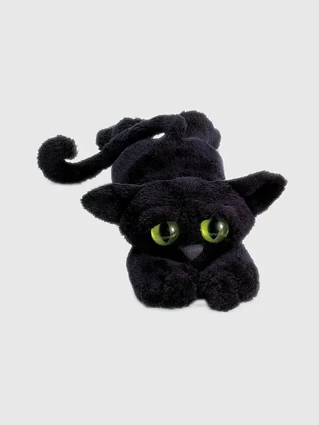 Gatti allampanati: Ziggy, gattino nero di peluche