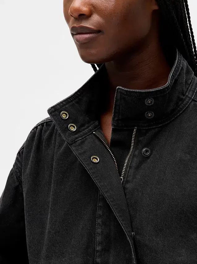 Giacca a palloncino in denim
