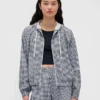 Giacca a vento GapFit Tech Gingham