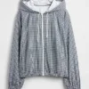 Giacca a vento GapFit Tech Gingham