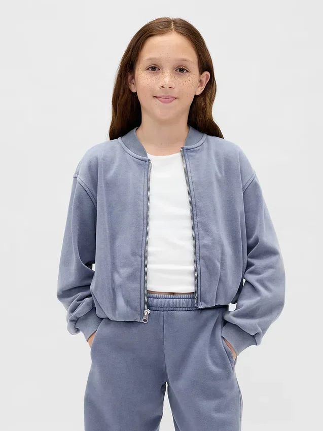 Giacca bomber a palloncino Vintagesoft per bambini