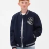 Giacca bomber da bambino con logo Varsity