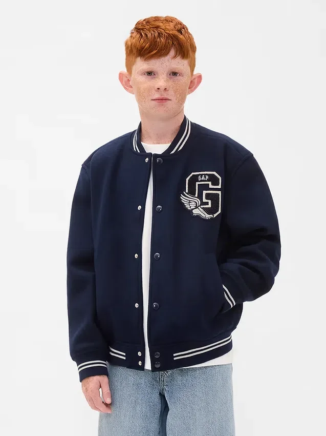 Giacca bomber da bambino con logo Varsity