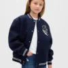 Giacca bomber da bambino con logo Varsity
