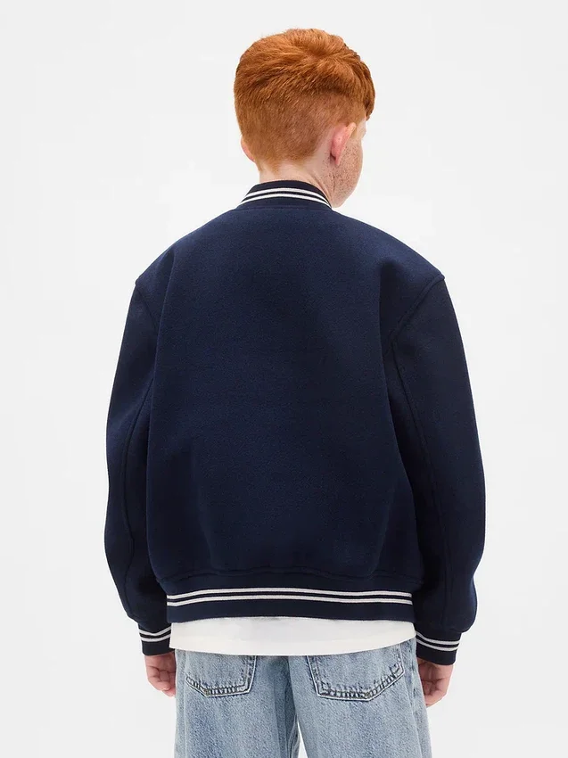 Giacca bomber da bambino con logo Varsity