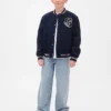 Giacca bomber da bambino con logo Varsity