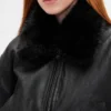 Giacca bomber in pelle vegana