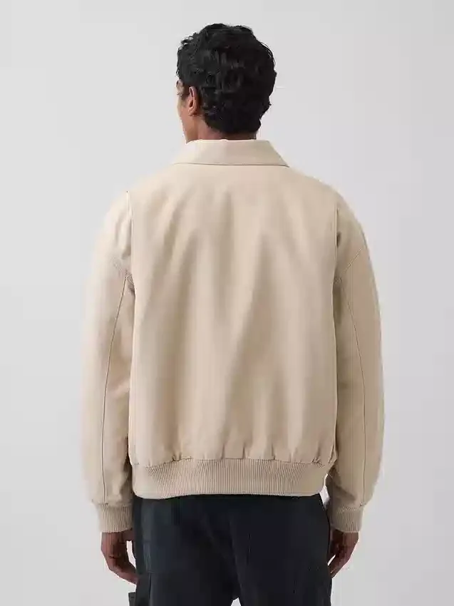 Giacca bomber in tela
