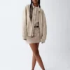 Giacca bomber in tela