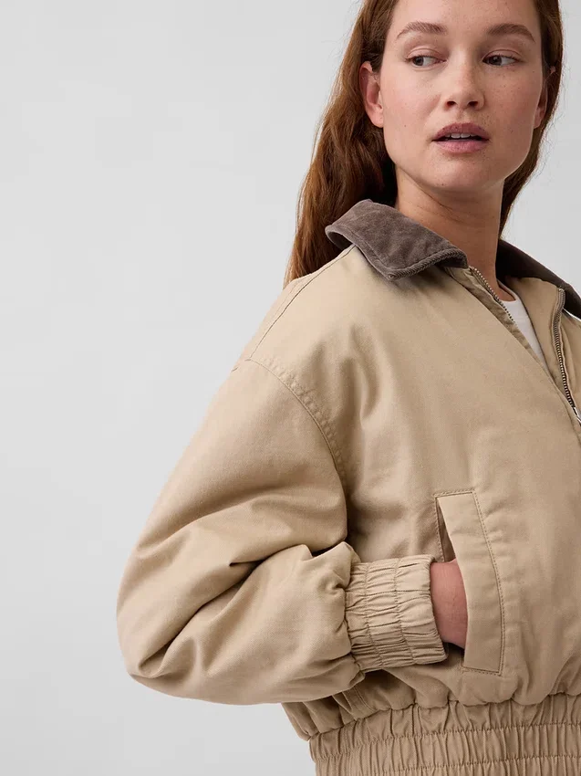 Giacca bomber oversize