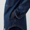 Giacca-camicia in denim oversize