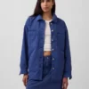 Giacca-camicia oversize